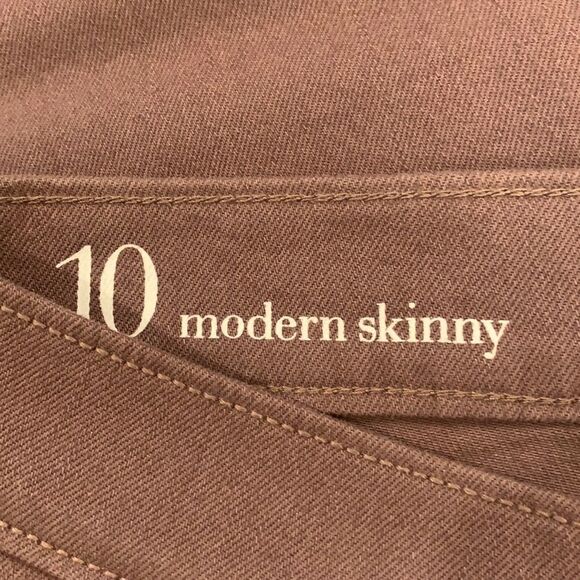 Dusty Rose LOFT Skinny Jeans - Picture 7 of 8